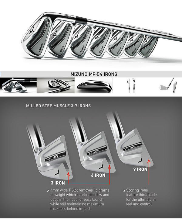 Mizuno mp-54 アイアンヘッドのみ 5-p Mizuno mp-54 アイアンヘッドのみ 5-p MP-54｜ミズノ｜アイアンセット